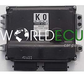CENTRALINA MOTORE SUZUKI SWIFT 1.3, 33920-62J0, 3392062J0, K0, DENSO MB112300-0383, MB1123000383