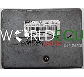 ECU ENGINE CONTROLLER NISSAN MICRA 1.3 BOSCH 0 261 200 967, 0261200967, 23710 99B70, 2371099B70