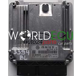 CENTRALINA MOTORE VW VOLKSWAGEN T5 2.5 TDI 070906016DR, 070 906 016 DR, BOSCH 0281014251, 0 281 014 251, DIESEL EDC16U31 1584 1039S23743