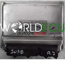 ECU ENGINE CONTROLLER AUDI A4 2.8 4D0907551G, 4D0 907 551 G, BOSCH 0261204599, 0 261 204 599