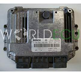 ECU CENTRALITA DE MOTOR RENAULT MASTER 2.5 DCI BOSCH 0281011432 8200311550 8200311553 1039S03089