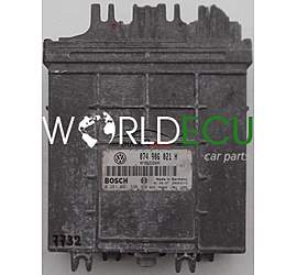 CENTRALINA MOTORE VW VOLKSWAGEN LT, T4 2.5 TDI, BOSCH 0 281 001 596, BOSCH 0281001596, 074 906 021 H, 074906021H