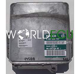 CENTRALINA MOTORE PEUGEOT CITROEN BOSCH 0 261 200 707, 0261200707, 96 131 138 80, 9613113880