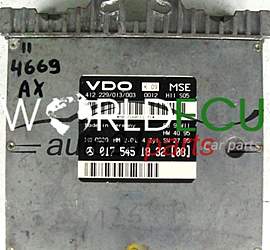 ECU ENGINE CONTROLLER MERCEDES W210 2.0 0175451832, A0175451832, A 017 545 18 32 (08), 412229013003, 412 229/013/003