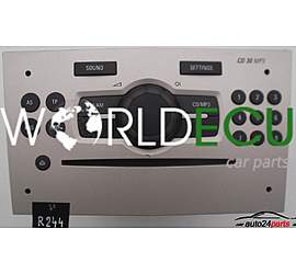 RADIO CD MP3 OPEL 497 316 088 / 497316088 / 13 289 920 HE / 13289920HE / CD30