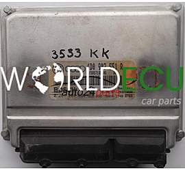 ECU ENGINE CONTROLLER AUDI A4 A6 VW VOLKSWAGEN PASSAT 2.8 V6 30V 4D0907551R, 4D0 907 551 R, BOSCH 0261204690, 0 261 204 690, MOTORSTEUERUNG D01 26SA5030