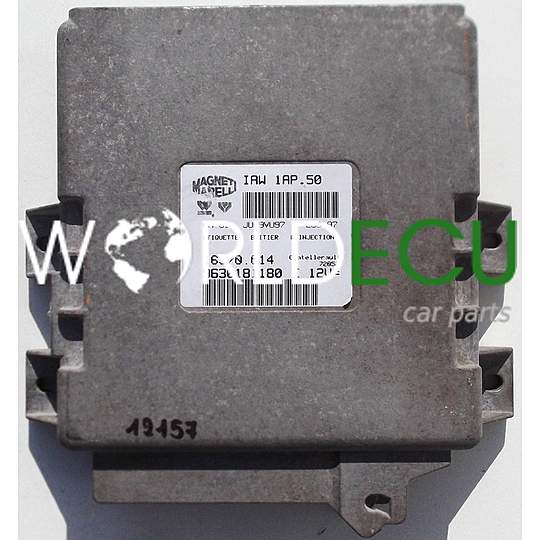 CENTRALINA DO MOTORE PEUGEOT 106, CITROEN SAXO 1.4, IAW 1AP.50, IAW1AP50, 16370.014, 16370014, 9630181180 E