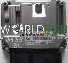 CENTRALINA MOTORE VW VOLKSWAGEN GOLF 2.0 TDI 03G906021PR, 03G 906 021 PR, 03G906021AB, 03G 906 021 AB, BOSCH 0281014066, 0 281 014 066, DIESEL EDC16U34