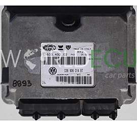 CENTRALINA MOTORE VW VOLKSWAGEN POLO LUPO 1.4 036906014BT, 036 906 014 BT, 61600.492.02, IAW4CV.V4, IAW4CVV4