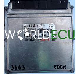 ECU ENGINE CONTROLLER MERCEDES SPRINTER 2.2 220 CDI BOSCH 0281010616, 0 281 010 616, A6111536279, A 611 153 62 79, 6111536279, ED6039 CR2.35 FD 01M04