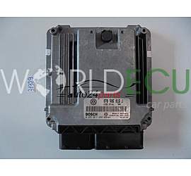Engine control unit - ECU controllers VOLKSWAGEN T5 0281011266 070906016J EDC16U1
