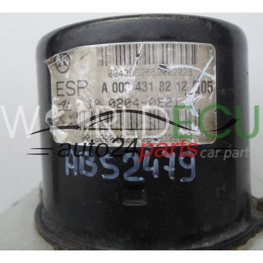 ABS POMPA CENTRALINA MERCEDES A 003 431 82 12, A0034318212, 10020402214, A2025454732