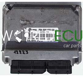 ECU ENGINE CONTROLLER  AUDI A3 1.6, SIEMENS 5WP40344 04, 5WP4034404, 06A 906 033 GQ, 06A906033GQ