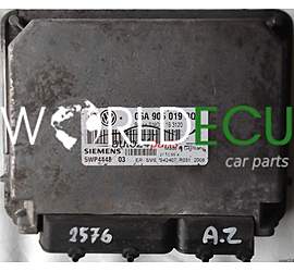 CENTRALINA MOTORE VW VOLKSWAGEN GOLF BORA 1.6 06A906019BQ, 06A 906 019 BQ, SIEMENS 5WP4448 03, BENZIN SIMOS2.1B 3120