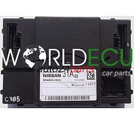 COMFORT CONTROL MODULE NISSAN 284B2 EB 31A, 284B2EB31A, SIEMENS VDO 5WK4 8920, 5WK48920