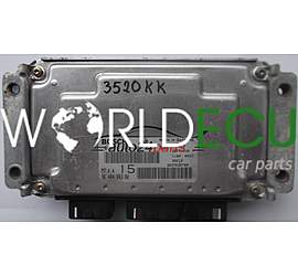 CENTRALINA MOTORE CITROEN SAXO PEUGEOT 106 1.1 BOSCH 0261206246, 0 261 206 246, 9648484380, 96 484 843 80, M7.4.4 15