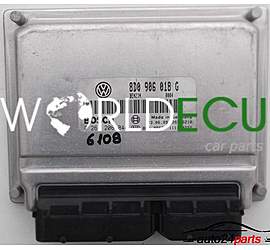 CENTRALINA MOTORE VW VOLKSWAGEN PASSAT 1.8 BOSCH 0 261 206 044, 0261206044, 8D0 906 018 G, 8D0906018G