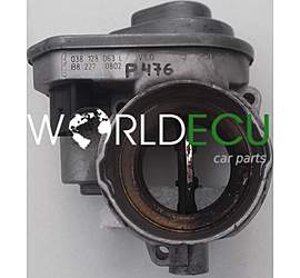 CORPO FARFALLATO VW VOLKSWAGEN SEAT SKODA 038 128 063 L, 038128063L, B8 227 08 02,  B82270802