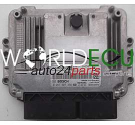 MOTORSTEUERGERÄT ECU STEUERGERÄT FORD FOCUS C-MAX BOSCH 0 261 S07 356, 0261S07356, FoMoCo BV61-12A650-BDB, BV6112A650BDB, BV6112A650B