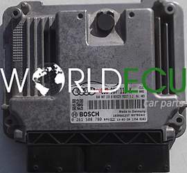 MOTORSTEUERGERÄT ECU STEUERGERAT AUDI Q3 2.0 BOSCH 0 261 S08 780, 0261S08780, 8U0 907 115 K, 8U0907115K
