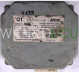  Centralina CAMERA CONTROL UNIT COMPUTER PARKING ASSIST MERCEDES W221 A2218708485, 2218708485, A221 870 84 85, A2218270645, 2218270645, A221 827 06 45, A2214423007, 2214423007, 51611011652, 516110-11652