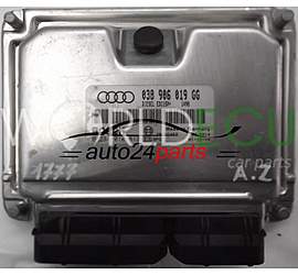 Engine control unit - ECU controllers AUDI A4 1.9 TDI 038906019GG, 038 906 019 GG, BOSCH 0 281 010 813, 0281010813, DIESEL EDC15P+ 1498, 28SA5462 - PLUG&PLAY