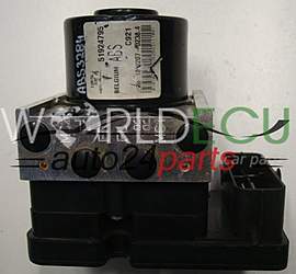 НАСОС-Y-БЛОК-УПРАВЛЕНИЯ-АБС FIAT LANCIA 51924795, 10.0207-0238.4, 10020702384, 10.0970-1615.3, 10097016153