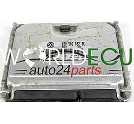 CENTRALINA MOTORE VW VOLKSWAGEN POLO 1.0 030906032BC, 030 906 032 BC, BOSCH 0261206766, 0 261 206 766
