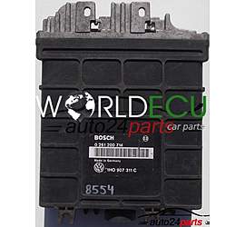 CENTRALINA MOTORE VW VOLKSWAGEN GOLF VENTO PASSAT 1.8 BOSCH 0 261 200 714, 0261200714, 1H0 907 311 C, 1H0907311C