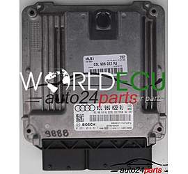 MOTORSTEUERGERÄT ECU STEUERGERAT AUDI A4 2.0 TDI BOSCH 0 281 016 817, 0281016817, 03L 906 022 RJ, 03L906022RJ