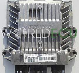 Centralina motore CITROEN C3 1.4 HDI SIEMENS 5WS40110C-T, 5WS40110CT, SW 9653447480, HW 9648624280, SID804