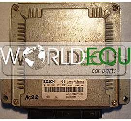 CENTRALINA MOTORE RENAULT KANGOO 0281011137 / HOM8200051666 / 8200051666 / 8200230980 / 1039S00578