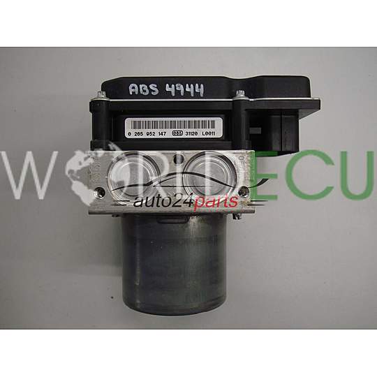 Abs Pump Module AUDI BOSCH 0265239438, 8K0614517GP, 8K0907379CL, 0265952147