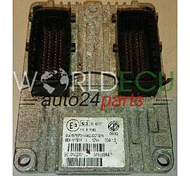 Calculateur Moteur FIAT 500 FIORINO QUBO IAW 5SF8.P3, IAW5SF8P3, 51868984