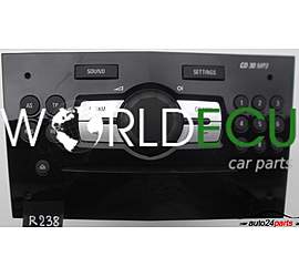 RADIO CD MP3 OPEL 497 316 088 / 497316088 / 13 289 921 HF / 132899221HF / CD30