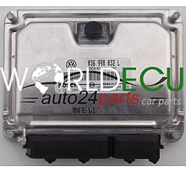 CENTRALINA MOTORE VW VOLKSWAGEN GOLF 1.4 BOSCH 0 261 208 295, 0261208295, 036 998 032 L, 036998032L