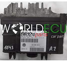 CENTRALINA MOTORE VW VOLKSWAGEN POLO 1.4 AFH 030906030D, 030 906 030 D, 61600.261.14, IAW1AVV3, IAW1AV.V3