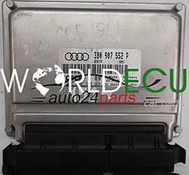 ECU ENGINE CONTROLLER AUDI A6 2.4 3B0907552P, 3B0 907 552 P, BOSCH 0261206398, 0 261 206 398