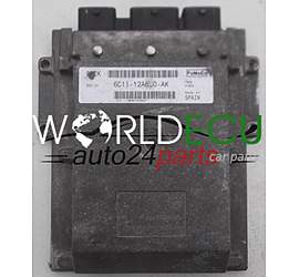 MOTORSTEUERGERÄT ECU STEUERGERÄT FORD TRANSIT 2.4 TDCI FoMoCo 6C11-12A650-AK, 6C1112A650AK, 9DCK