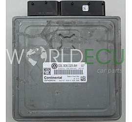 CENTRALINA MOTORE VW VOLKSWAGEN POLO 1.6 TDI 03L906023AH, 03L 906 023 AH, 03L906023D, 03L 906 023 D, DIESEL SIMOS PCR2.1 CAYB 5692, CONTINENTAL 5WP42846 AA