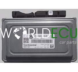 CENTRALINA MOTORE VOLKSWAGEN POLO 1.2 CONTINENTAL 5WA11001, 03E 906 019 B, 03E906019B, SIMOS11.1