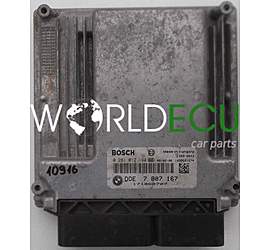 CENTRALINA MOTORE BMW SERII 5 E60/E61 530 3.0 DIESEL BOSCH 0281012190, 0 281 012 190, DDE 7 807 167, 7807167, 171068707 - 10916 (1)