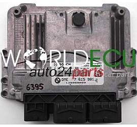 ECU ENGINE CONTROLLER MINI COOPER BOSCH 0 261 S06 541, 0261S06541, DME 7 615 981, 7615981, DME7615981, 1039S42185, 170060889