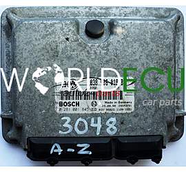 CENTRALINA MOTORE VW VOLKSWAGEN GOLF BORA 1.9 TDI 038906018BL, 038 906 018 BL, BOSCH 0 281 001 845, 0281001845, DIESEL 2128, 28SA3791