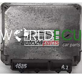 CENTRALINA MOTORE VOLKSWAGEN GOLF BORA 1.6 AK SIEMENS 5WP4371 03, 5WP437103, 06A 906 019 AK, 06A906019AK