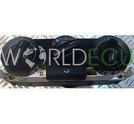 RISCALDAMENTO E PANNELLO DI CONTROLLO ARIA CONDIZIONATA INTERRUTTORE CLIMATRONIC VOLKSWAGEN POLO FOX 90151.233/5000 / 901512335000 / 6Q0 819 045 AA / 6Q0819045AA