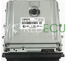 CENTRALINA MOTORE BMW E90 318 2.0 BOSCH 0281016125, 0 281 016 125, DDE 8508169, 8 508 1169