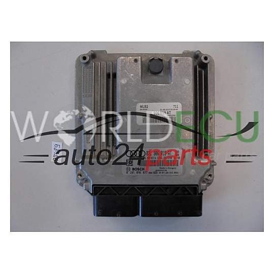 ECU Engine control unit AUDI 0281016677 03L906019AT EDC17CP20 ECU