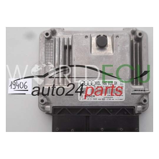 Centralina do motore AUDI VOLKSWAGEN 0281019900 03L906018QH 03L906018ES EDC17C46