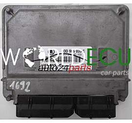 CENTRALINA DO MOTORE SKODA FABIA 1.2 03D906033C, 03D 906 033 C, SIEMENS 5WP40292 02, BENZIN SIMOS 3PG 1509